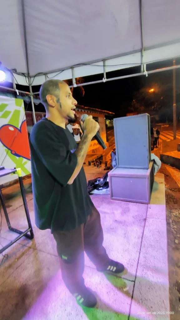 Intervenção de grafite com Capa e Kong — HIP HOP IN CENA